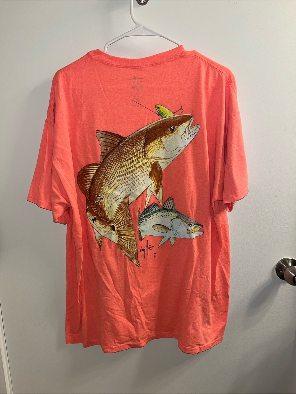 Guy Harvey Orange Tee